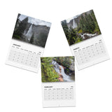 WATERFALLS-2026 Scenic Wall Calendar