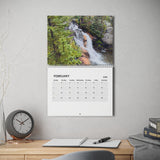 WATERFALLS-2026 Scenic Wall Calendar