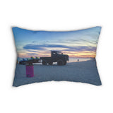 Monster Truck Throw Pillow
