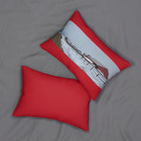Farm Life. Red Barn Throw Pillow