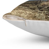 The views!!  Mountains Throw Pillow