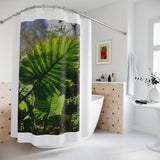 How to feel like a momentary getaway! Jungle Shower Curtains