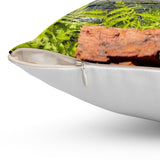 Waterfalls take the blues away!! Nature Throw Pillow