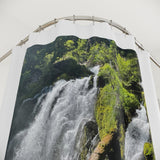 Waterfall energy.  Waterfall Shower Curtain