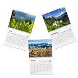 FLOWERS-2026 Scenic Wall Calendar