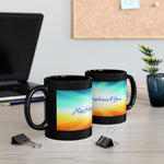 Helllooo Happy!!         11oz Black Mug