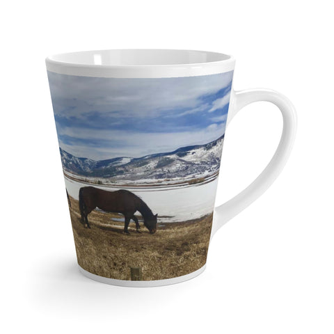 Mountain Horse kinda Latte...Mug