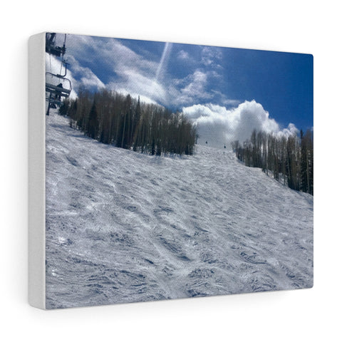 A day on the slopes. Canvas Gallery Wraps