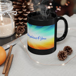 Helllooo Happy!!         11oz Black Mug