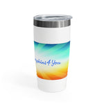 Staying Hydrated and Positive! Ringneck Tumbler, 20oz