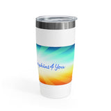 Staying Hydrated and Positive! Ringneck Tumbler, 20oz