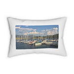 Let's sail away!!  Sailing Throw Pillow