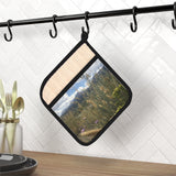 Mountain Life! Pot Holder with Pocket