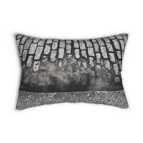 Reflections! Black and White Throw Pillow