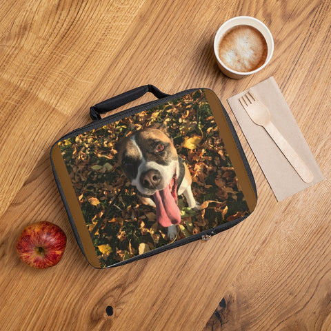 If my tongues out , I'm happy!! Cute Dog Lunch Bag