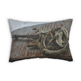 Guitar Lover Rustic Throw Pillow