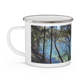 A day on the River. Lightweight Camping Mug