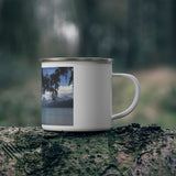 Love Nature.  Enamel Camping Mug