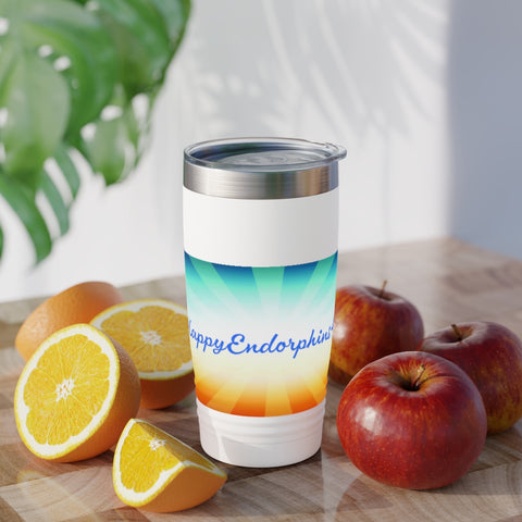 Staying Hydrated and Positive! Ringneck Tumbler, 20oz