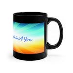 Helllooo Happy!!         11oz Black Mug