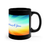 Helllooo Happy!!         11oz Black Mug