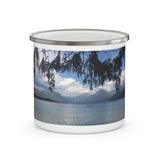 Love Nature.  Enamel Camping Mug