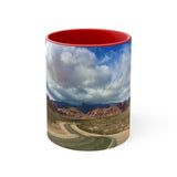 Road to freedom! Accent Coffee Mug, 11oz